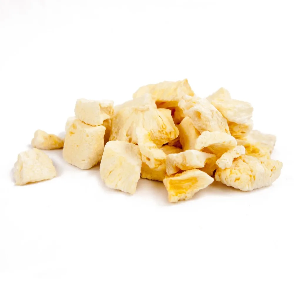 
Freeze Dried Organic Sweet Fruit Low Sugar Soft Dried Pineapple Slices Private-Label-OEM Product of Thailand 