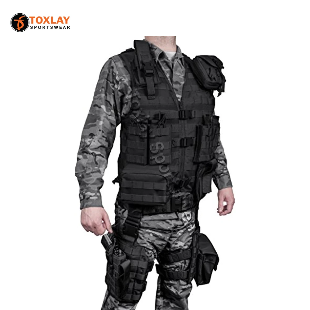 High quality military bulletproof vest army ballistic vest Combined Tactical molle bullet proof vest riot armor