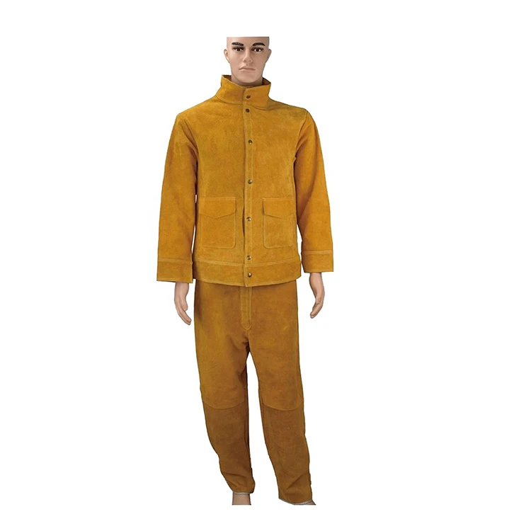 Very demandable product Design your own Welding Safety Suit Best quality Work Protection Breathable Welding Safety Suit