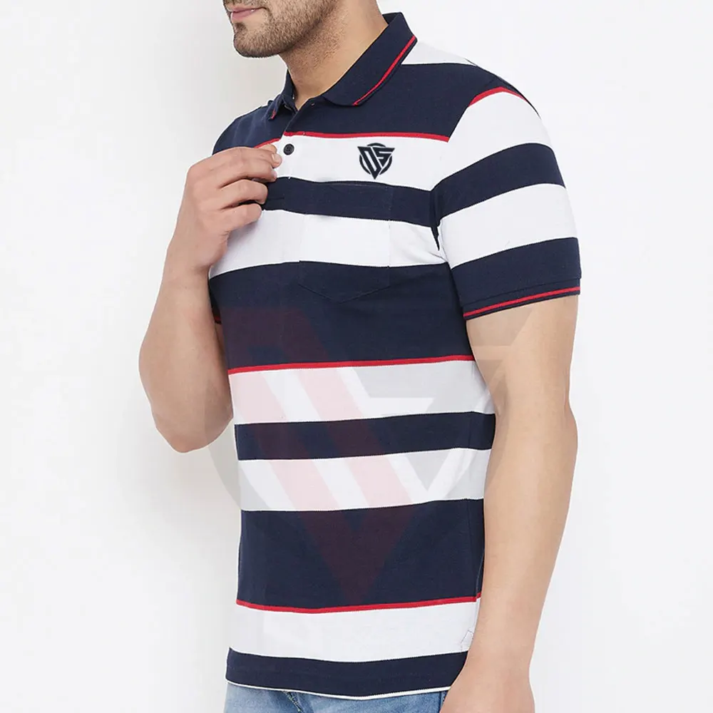 
Factory Direct Sale Men Golf Clothing Lining Design Summer Sport Polo T Shirt For Unisex 