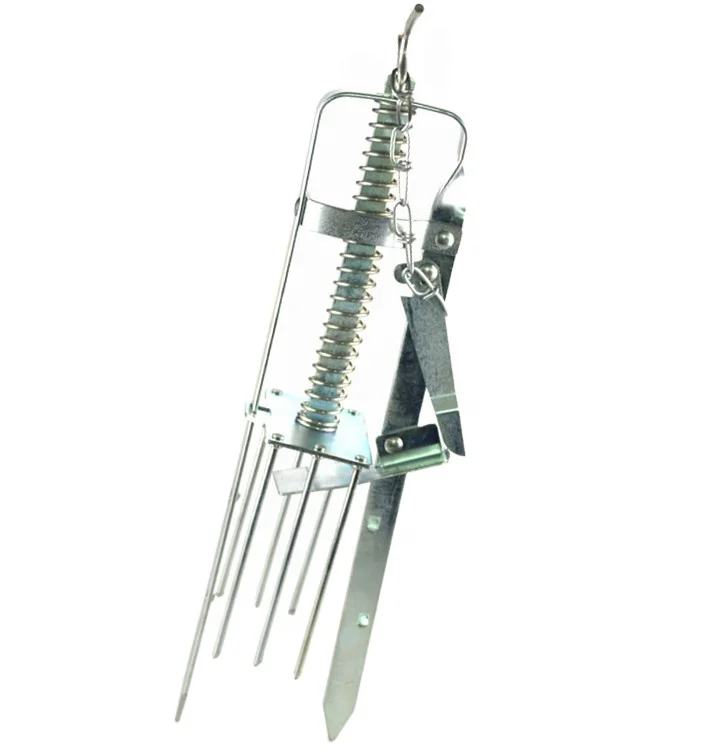 Экологически чистый безопасный оцинкованный Плунжер с пружиной и стальной проволокой высокоэффективный Металлический Стальной наружный сад