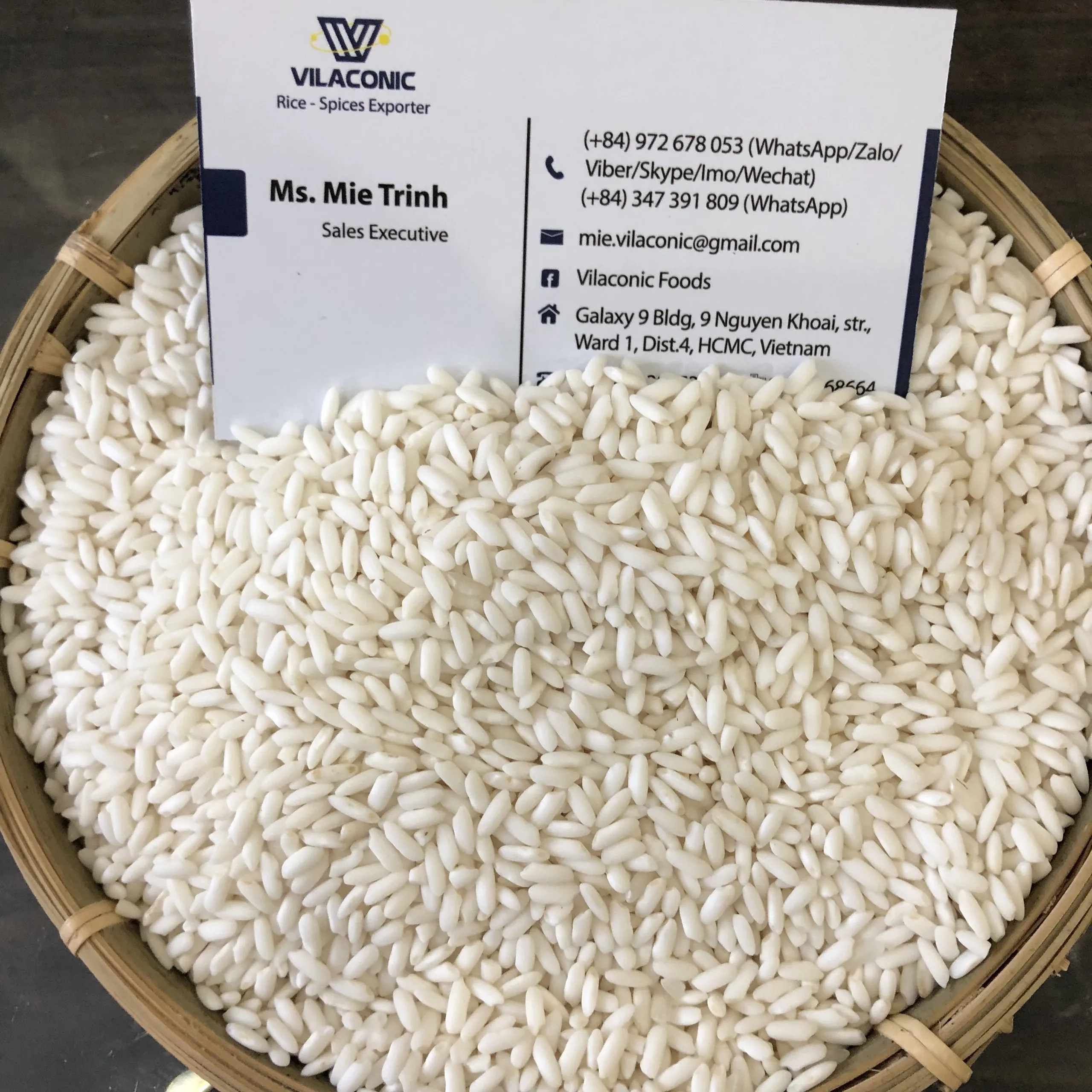 Glutinous Rice - Sticky Rice - Riz Gluant cheap rice whatsapp +84972678053