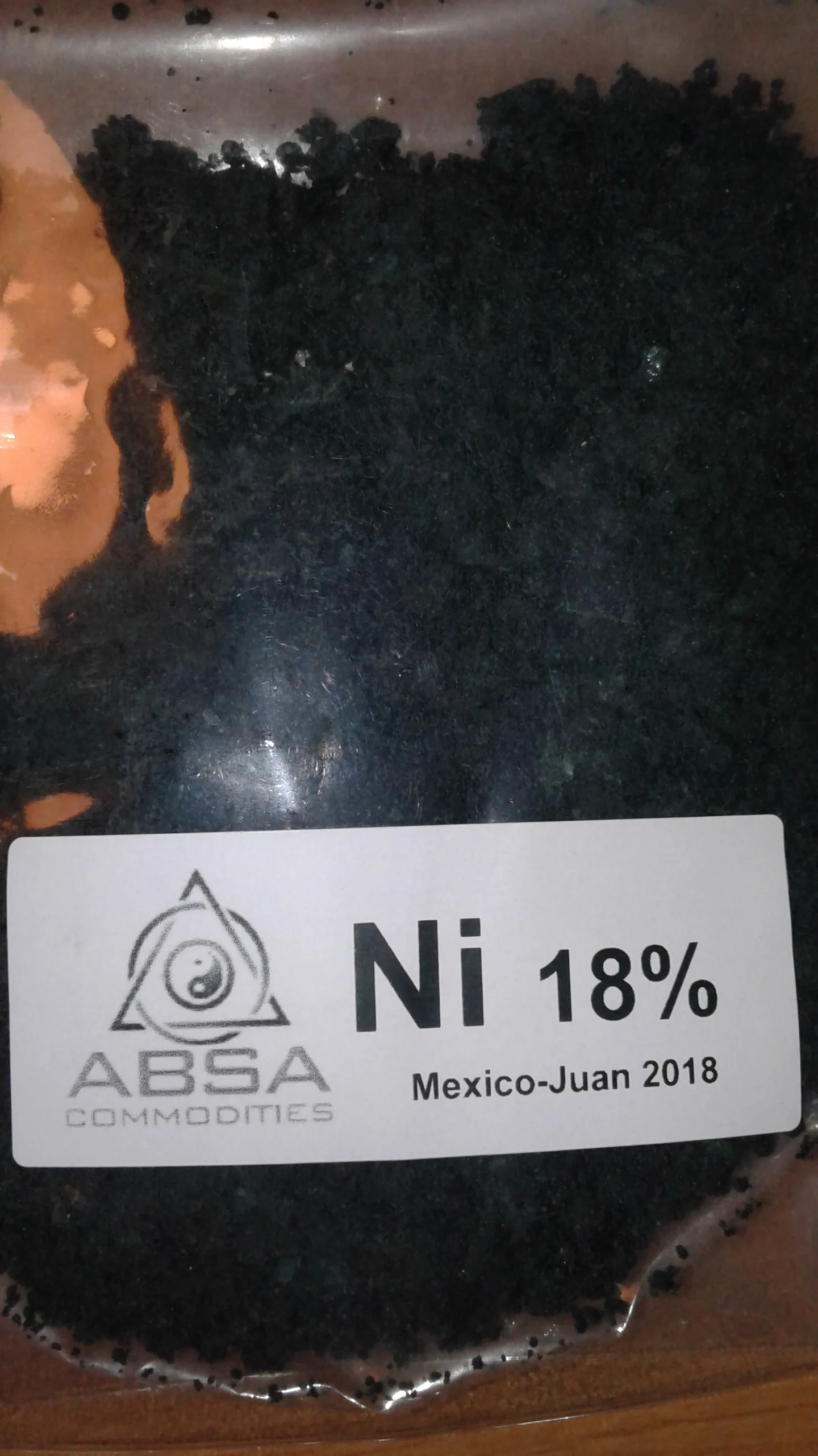 
Никелевая руда 18% 