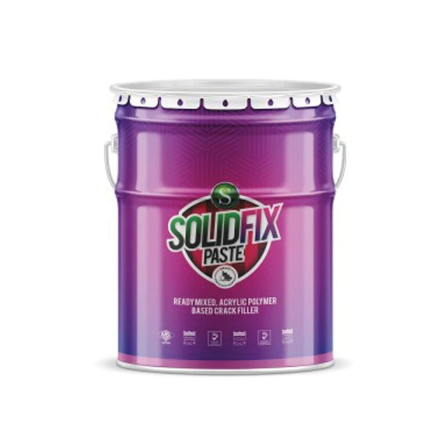
SOLIDFix Paste 5kg Premium Mortar Ready Mixed, Acrylic Polymer Based Crack Filler 