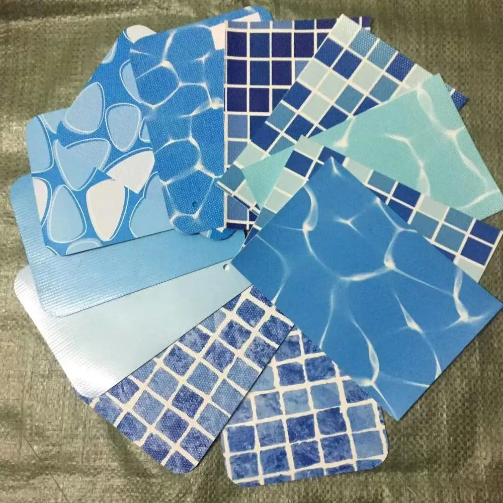 Different style choices pool PVC film swimming vinyl pool liner