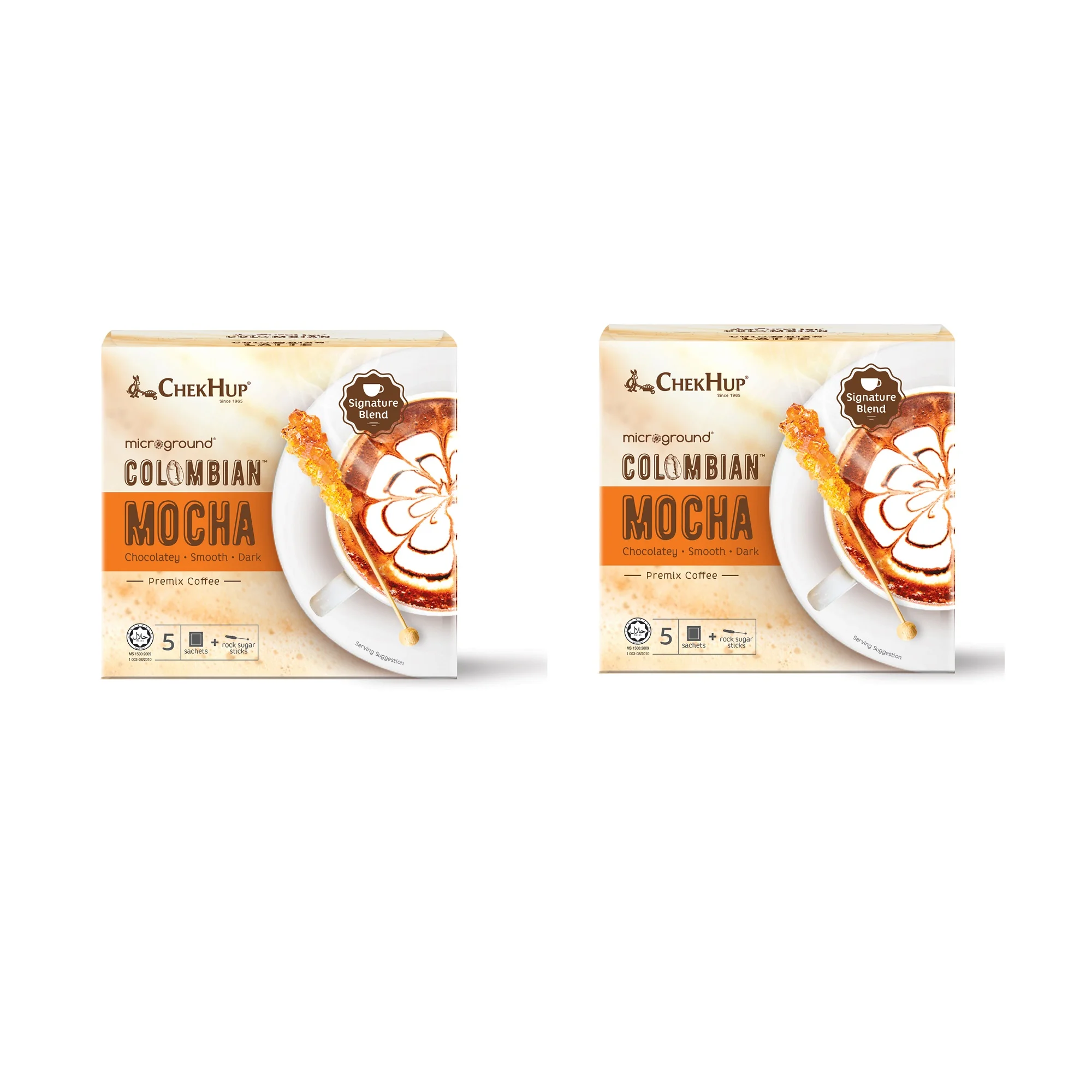 Chocolatey And Smooth Taste Of Chek Hup Microground Colombian Mocha With Caffeinated Feature From Malaysia
