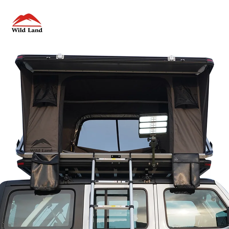 Дикая Land Rock Cruiser Высококачественная палатка для кемпинга на открытом воздухе алюминиевая крыша твердая оболочка Китай