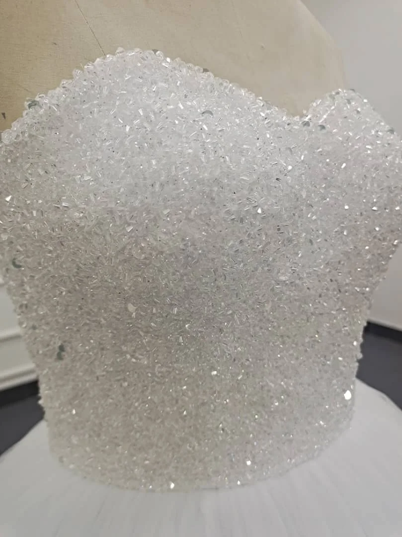 Eslieb ball gown crystal sweetheart neckline wedding dresses 2022 wedding dress china