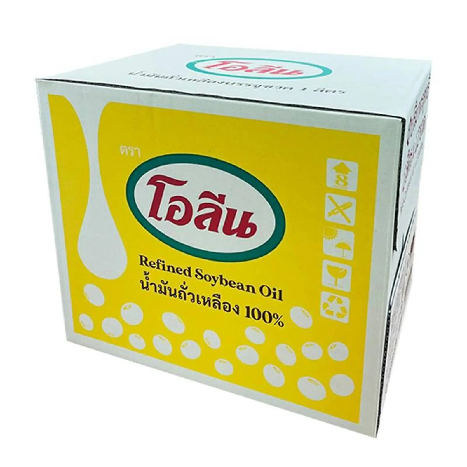 Olean BRAND Refined soybean oil that extract from 100% soybean.