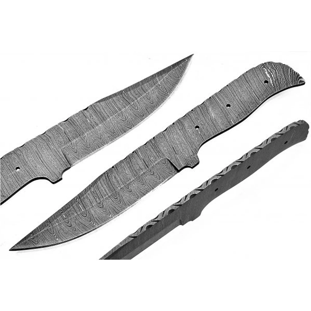 
Damascus Blank blade / Damascus Hunting Blade /Damascus Fixed Blade 
