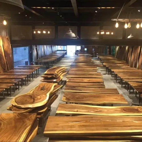 Solid suar wood acacia wood monkey pod tree wood slab and zebar slab