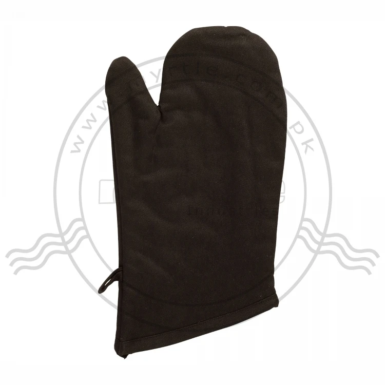  100% Cotton Silicone Printing Kitchen Oven Mitten Mitts and Pot Holder Heat