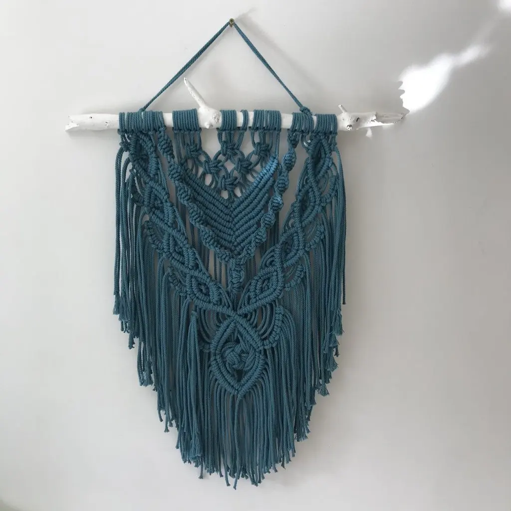 Ручная работа макраме настенная навесная полка занавеска для гостиной