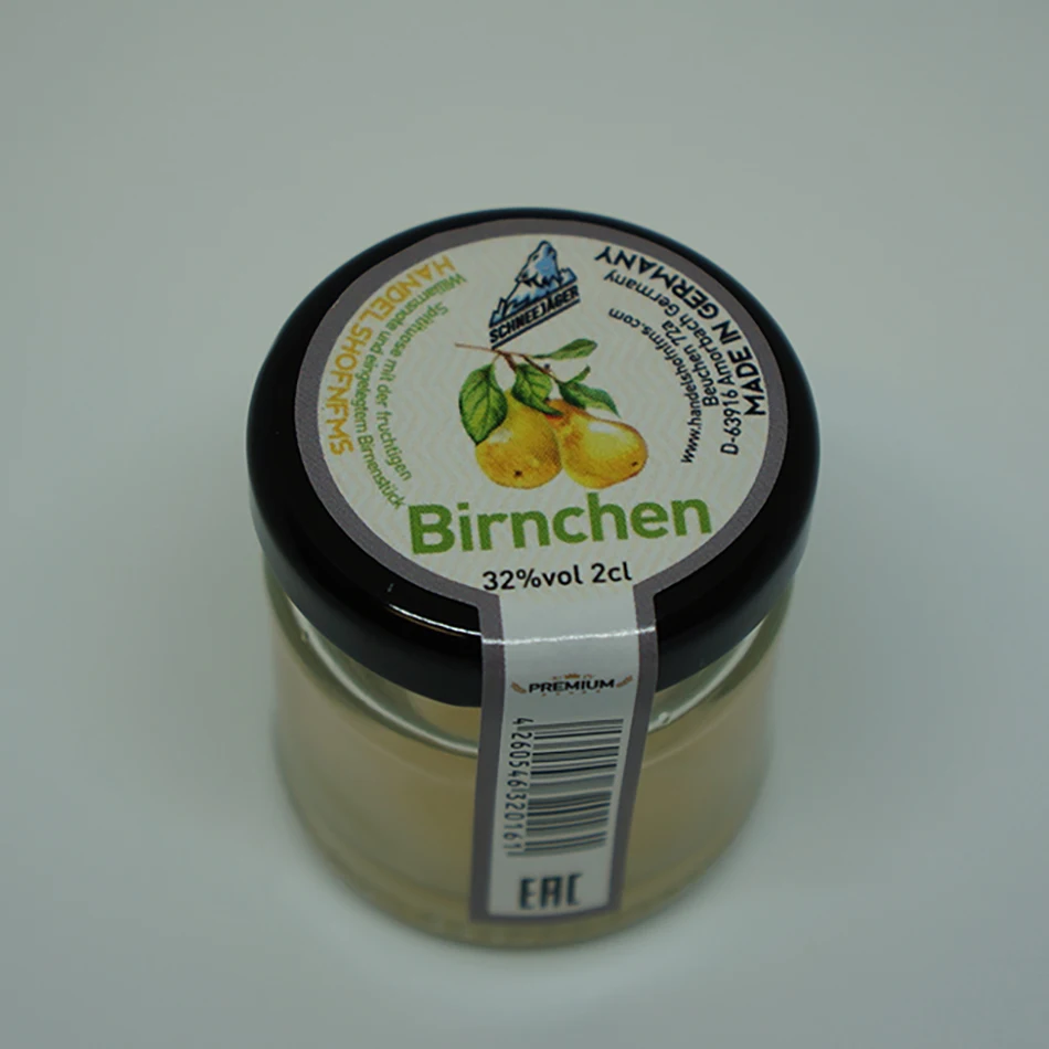 
Cocktail Pear Liqueur with pieces of pear 32% Schneejager 