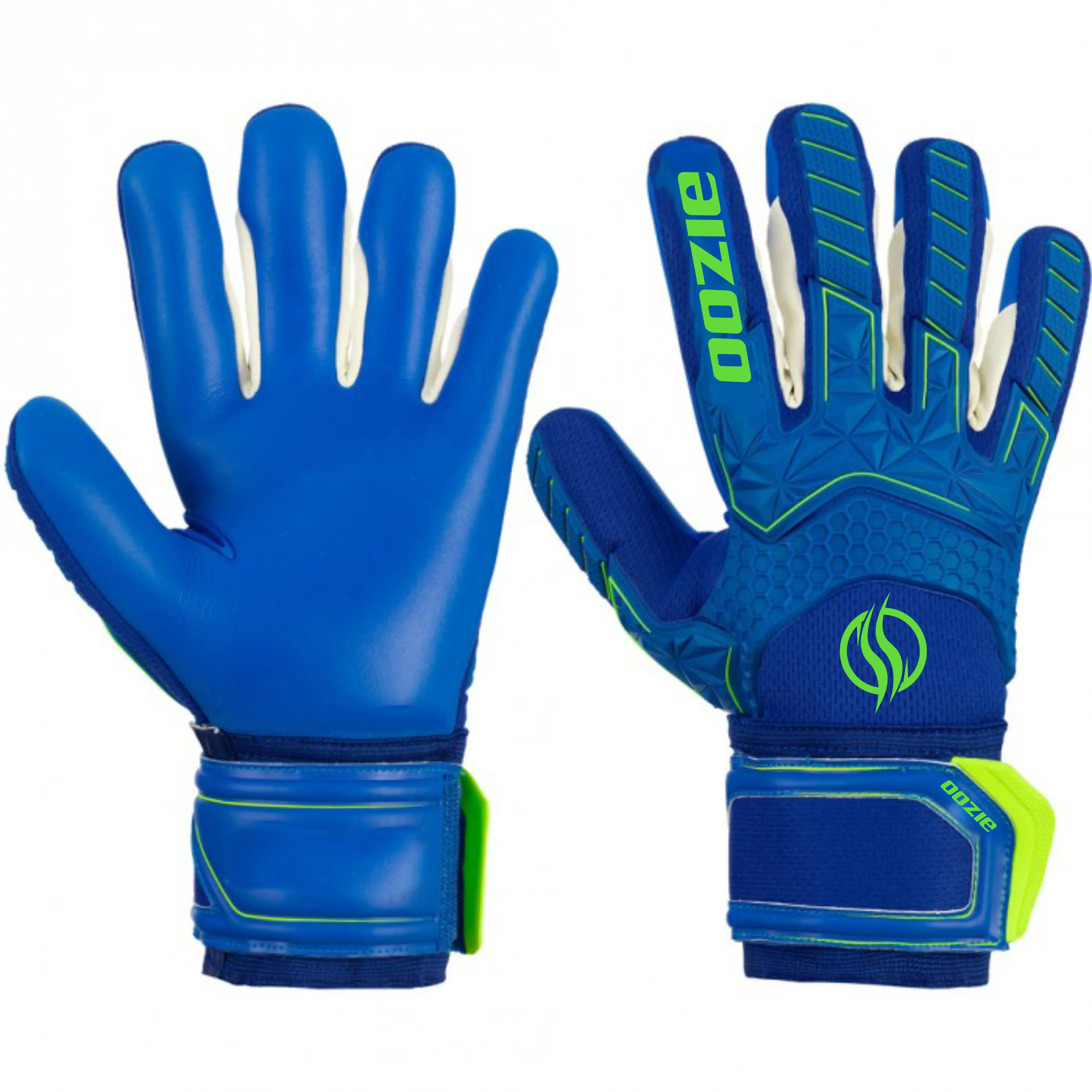 Latest Soccer Football Goalkeeper gloves Made of New Aqua German Latex Foam with high Quality thickness & Light weight