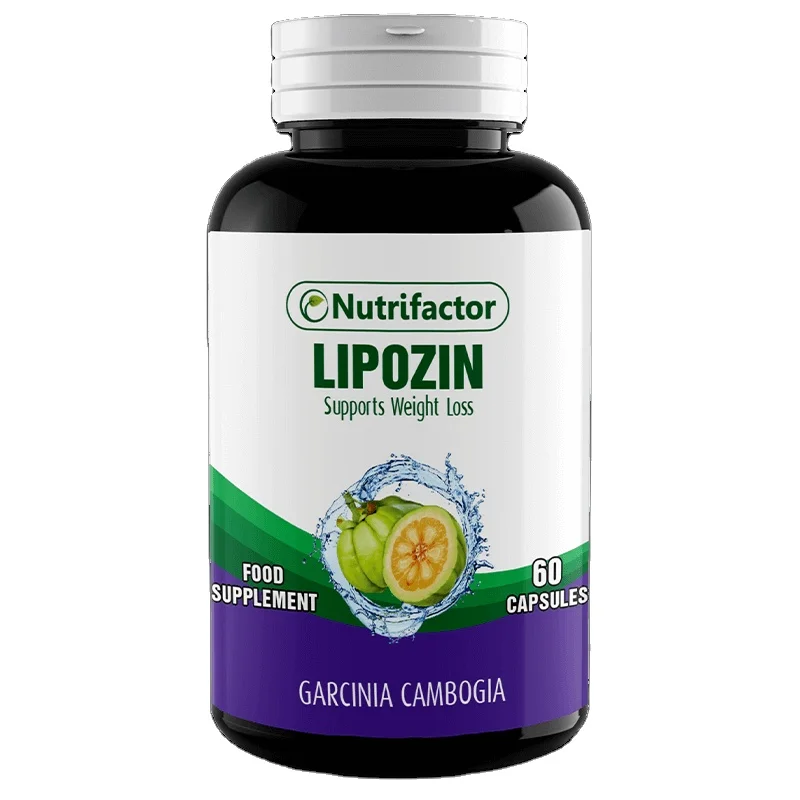 
LIPOZIN Garcinia Cambogia Hydroxycitric Acid Calcium Carbonate Weight Loss Formula Nutrifactor Healthcare Product Halal Food 