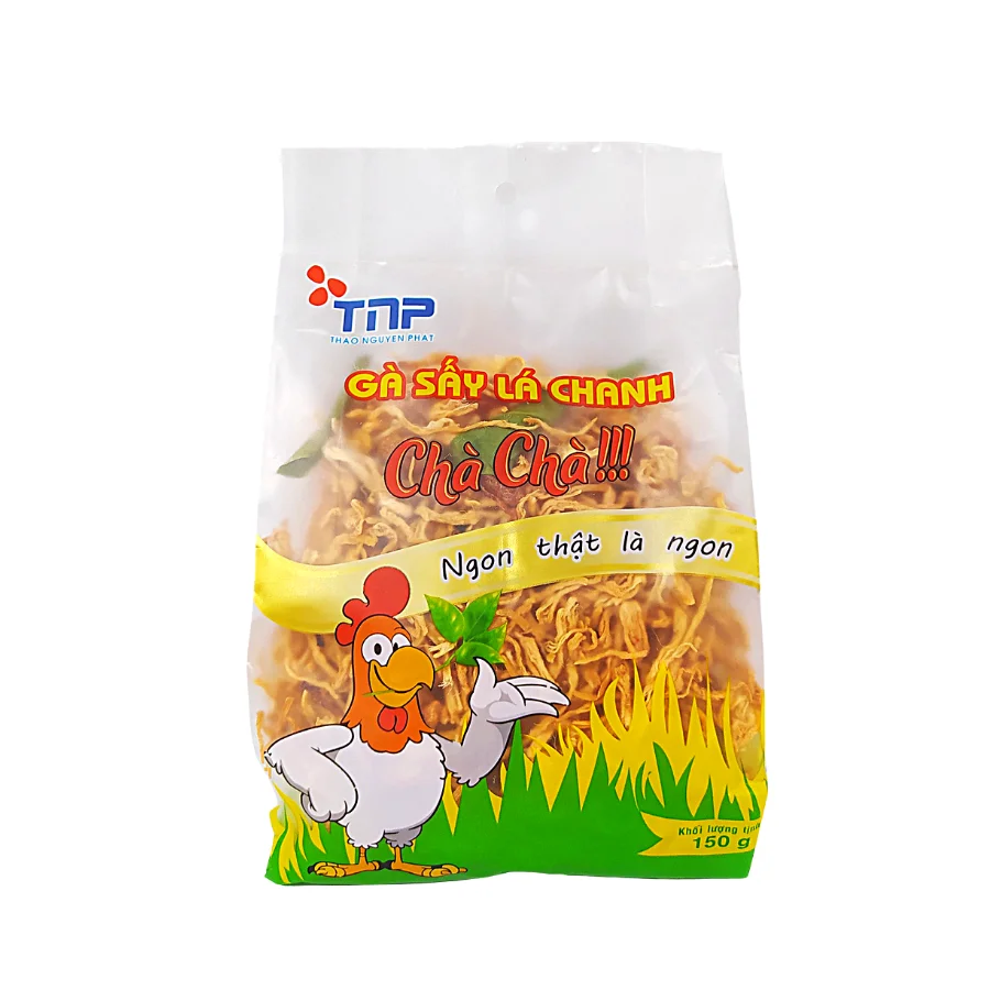 Chicken thread/Dried Lemon Chicken (Delicious Dried Lemon Chicken) Hot item meat snacks in Vietnam (Thao Nguyen Phat - TNP)