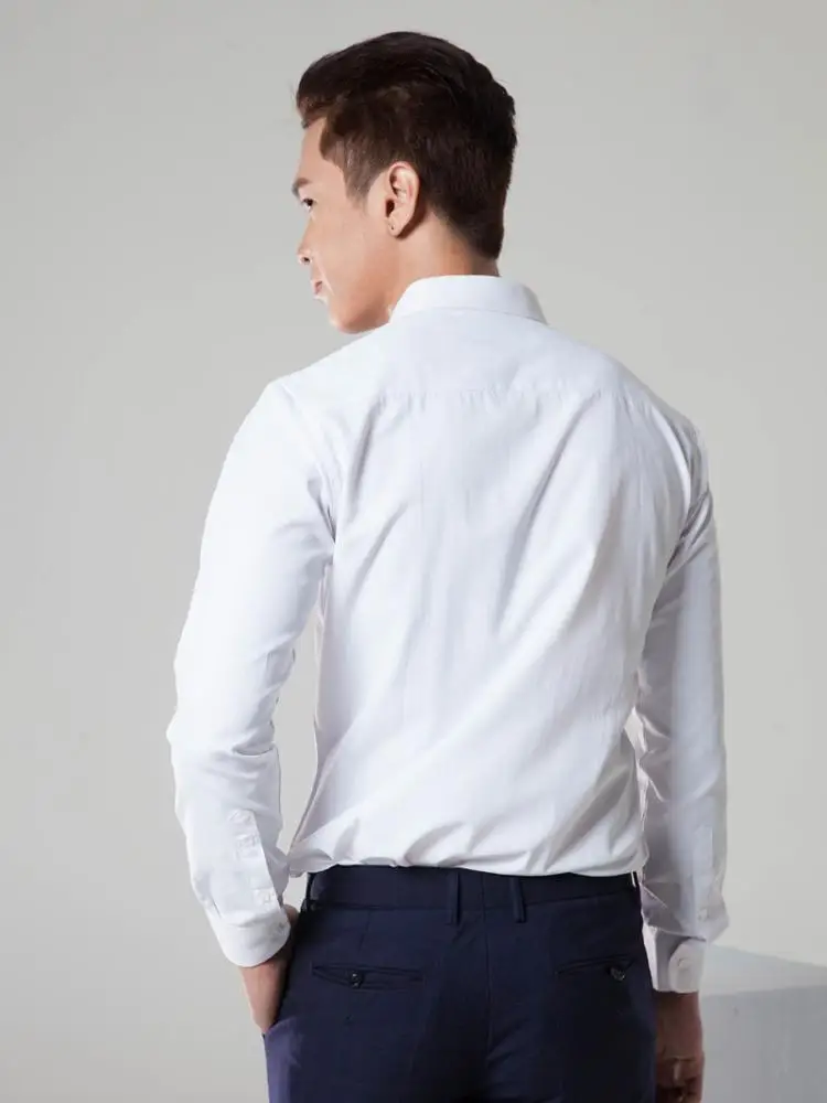  Фабрика облегающие мужские рубашки новейший дизайн сделанные во Вьетнаме 100% хлопчатобумажные на заказ летние