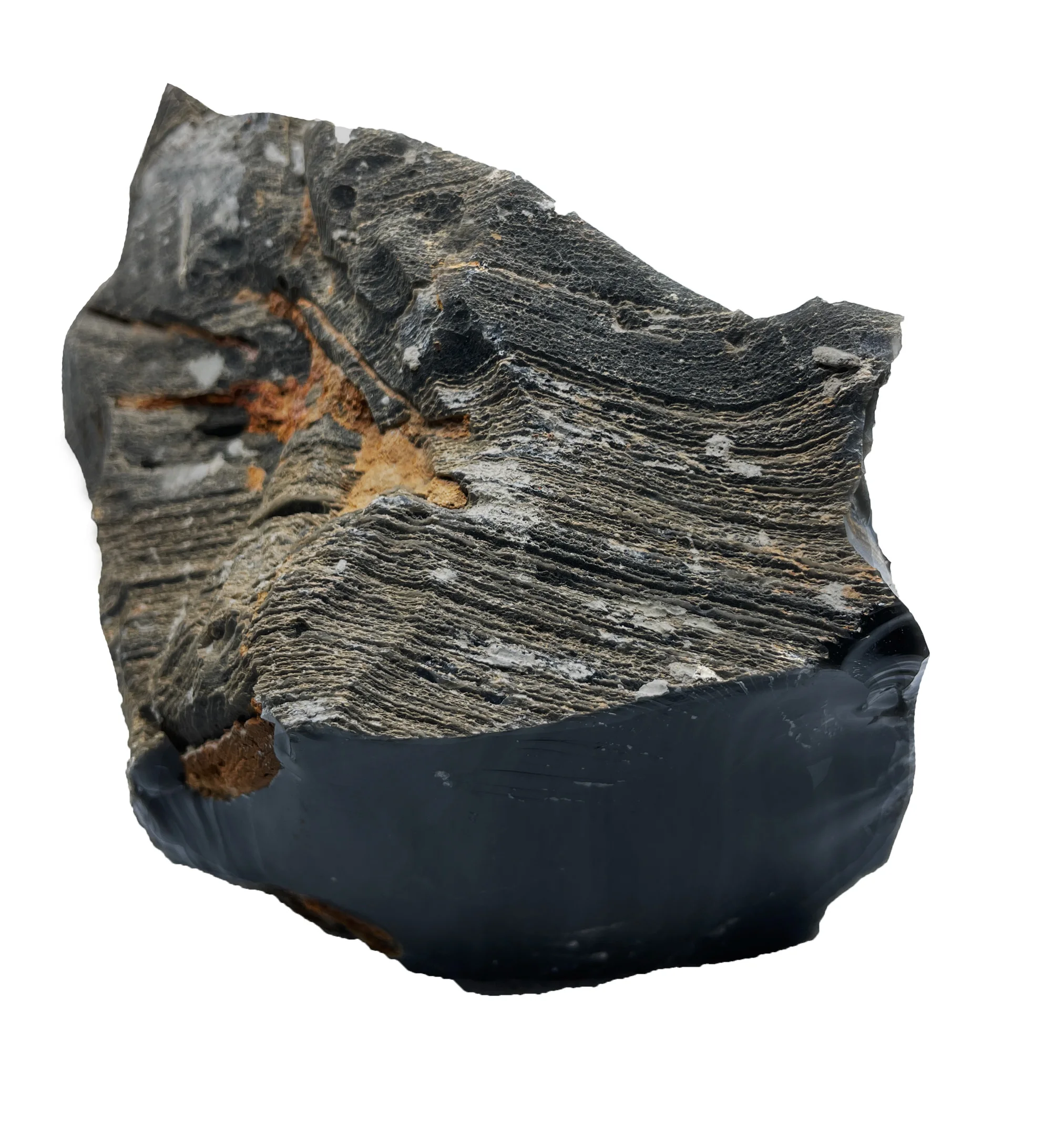 Wholesale Price Grey Obsidian Stone