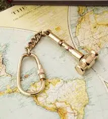 Best quality pure brass keychain in different styles and sizes