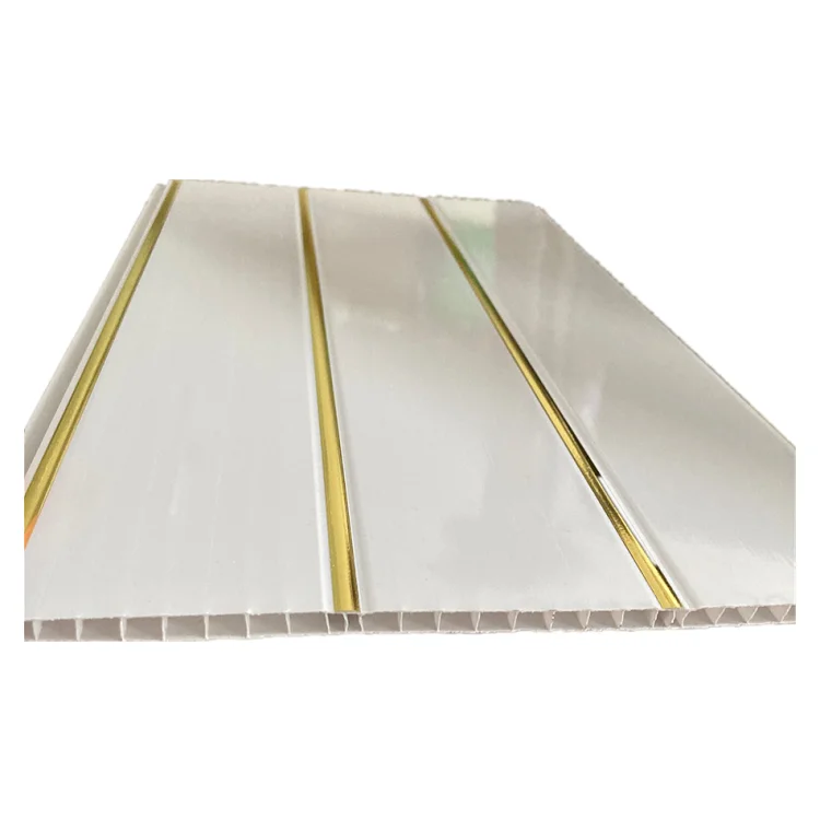 Home White PVC Wall Panel Suspended Modern Hall False Ceiling Designs