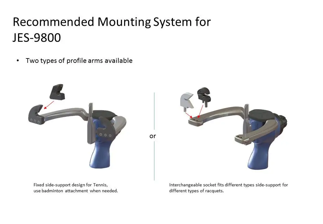 tennis stringing machine made with aluminum alloy