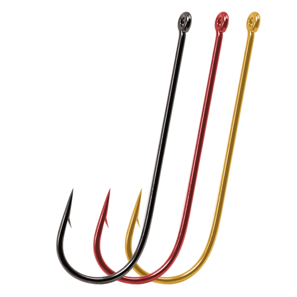Manufacturer High Carbon Steel Sea Fishing hook Aberdeen Worm hook For Saltwater And Freshwater