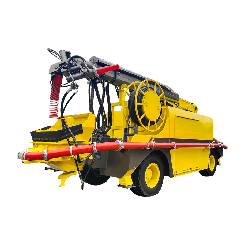 HSP-3016 30m3/h Tunnel Application Concrete Spray System with Robotic Arm Shotcrete Machine