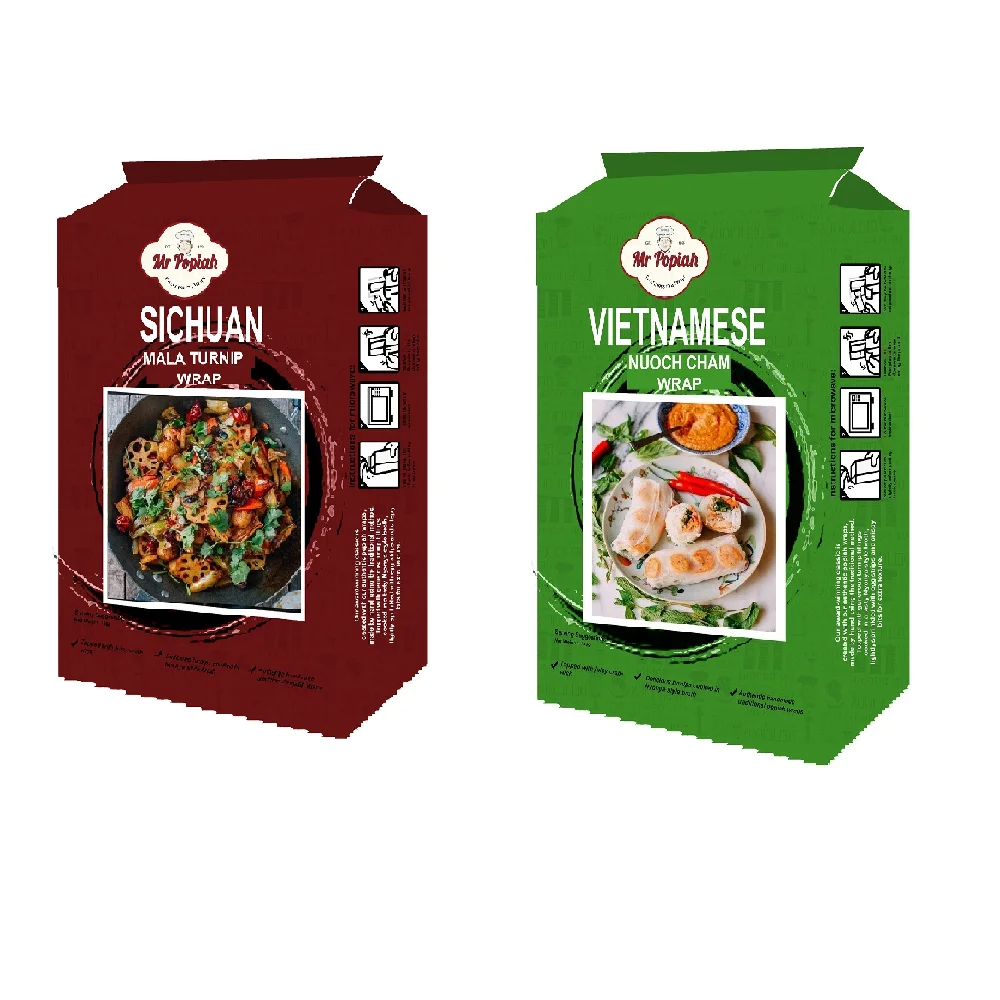 Сделано в Сингапуре замороженные пряные сладкие чайные обертки индивидуальные пищевые ароматизаторы с сроком хранения 18