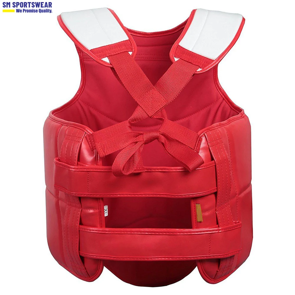 Индивидуальное боксерское покрытие для живота Муай Тай и накладки груди протектор тренировок ММА защита высокого качества легкий вес