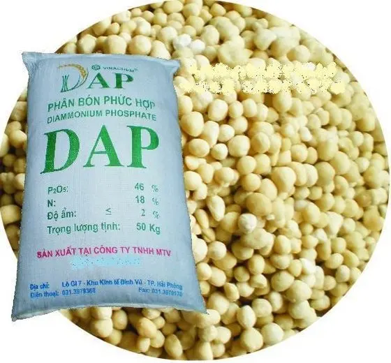 18-46-0 64% чистота/dap диаммоний фосфатное удобрение