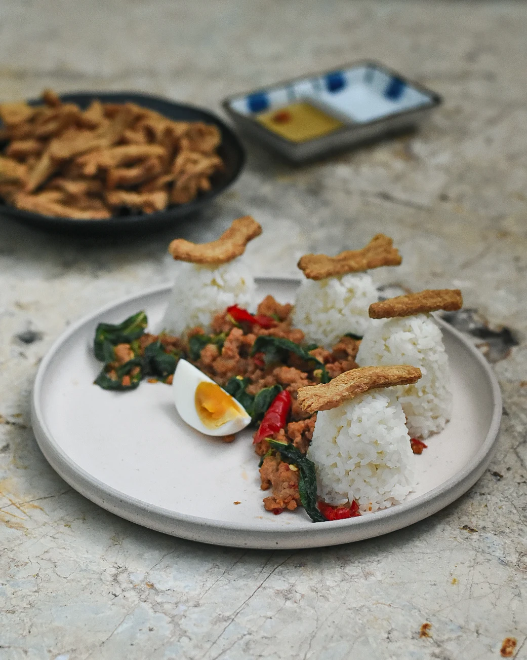 Soy Protein Crisps Tomyum Flavor From LIL SHEEP Thailand Vegan Snack High Quality Healthy Vegetable Snacks