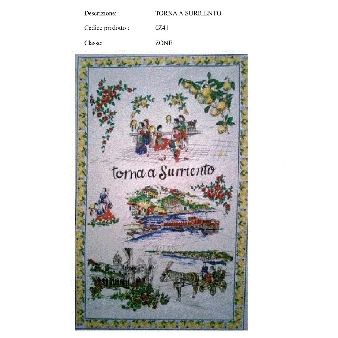 Italian tea towels in cotton