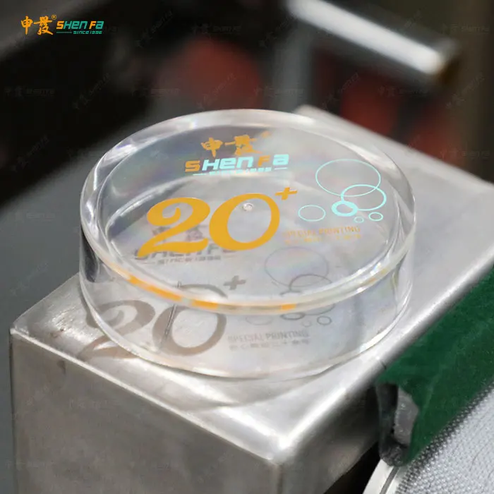 2 color automatic silk screen printing machine for flat foundation box flat lid