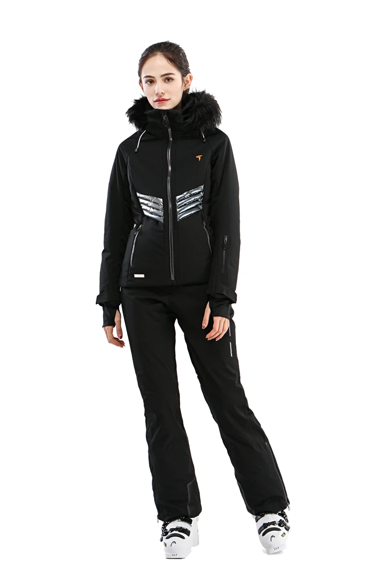 Wave Point Snow Suit Wear Women Snowboard Clothing Waterproof Windproof Costumes Outdoor Ski Sets Jacket and Bibs Snow Pant