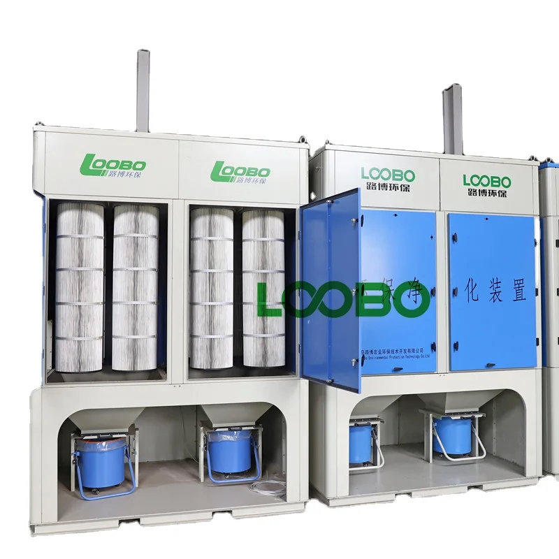 Heavy industry plant centralized fume and dust collector equipment