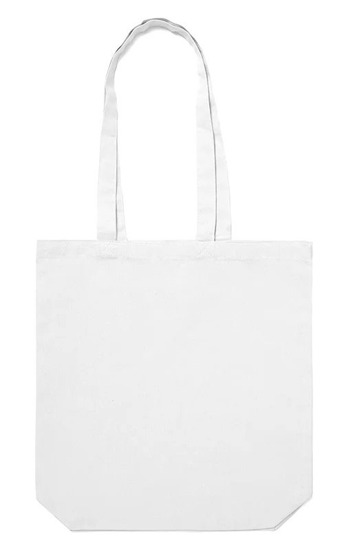 Cotton Cheap Shopping Medium Bag White from Manufacturer of India Composite Bag Cotton Fabric Preppy Style West Bengal Kolkata