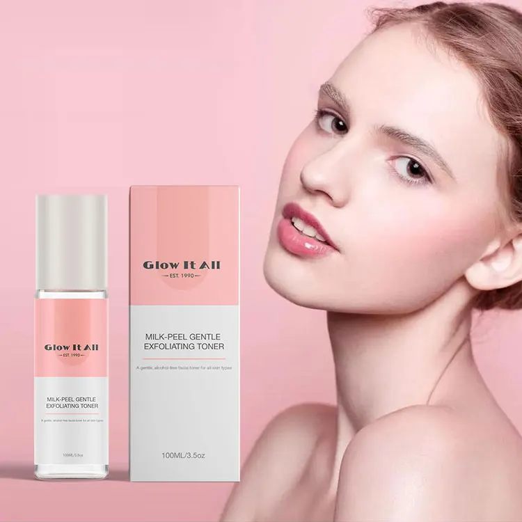 
OEM Glow It All Milk Exfoliating Body Wash Smoothing Nourishing Natural body washe bath 