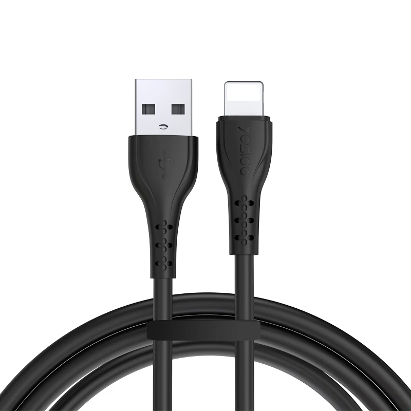Yesido Oem логотип Быстрый ПВХ 1 м 2 данных Para 2.4A зарядный кабель Usb к Lightning Шнур для Apple Iphone