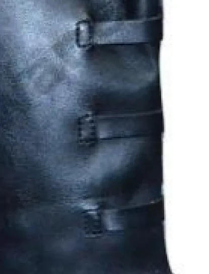 Wholesale Fashions 100% Genuine Leather Winter High Quality Length Long Boots With Buckles