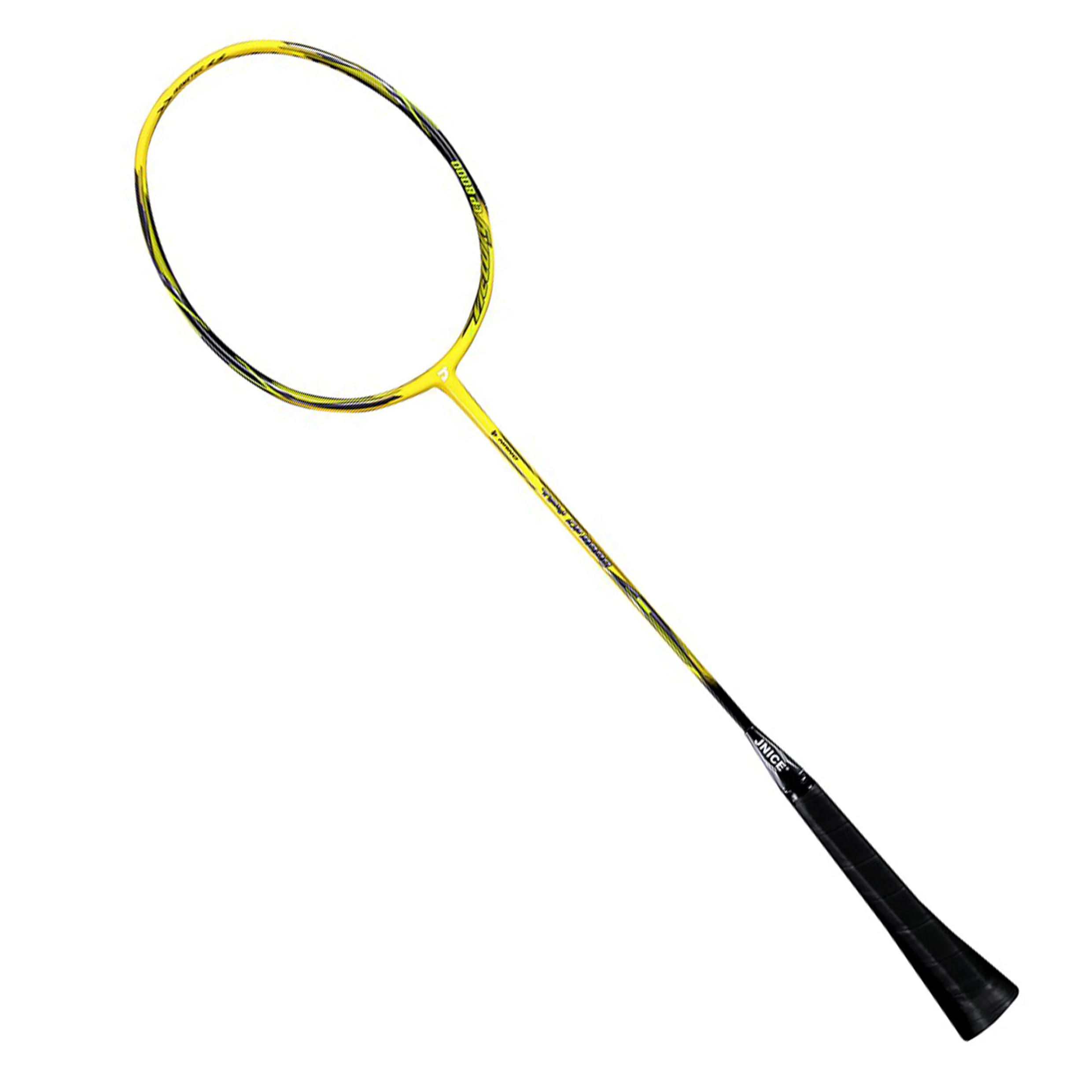 Taiwan made professional long shaft carbon fiber badminton training racket