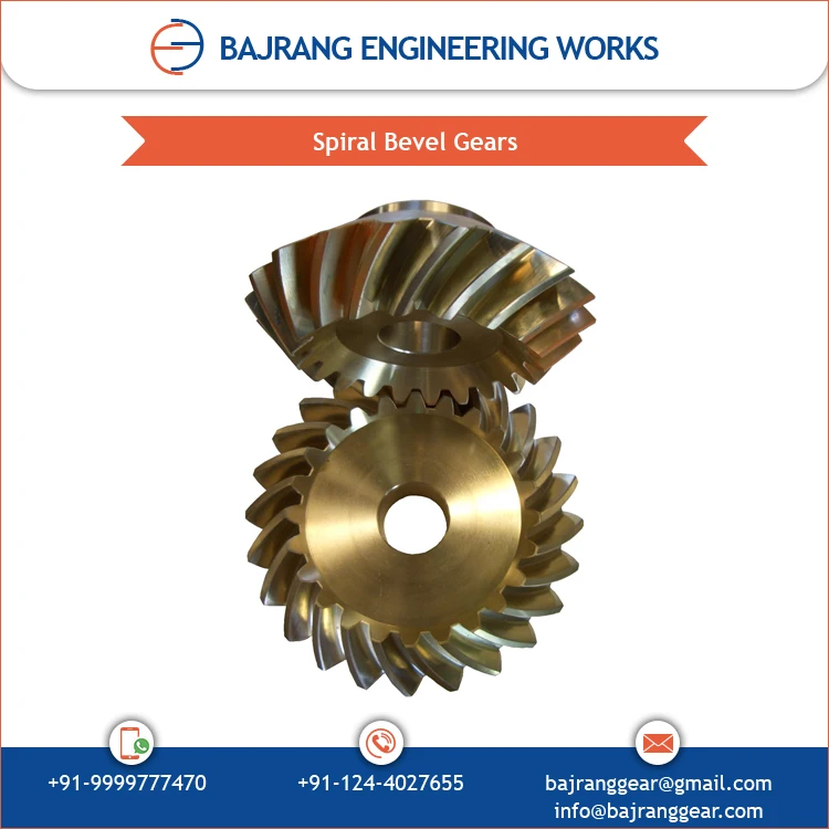  Экспонирование самому высокому стандарту премиум качества высокоэффективного спирального конического зубчатого колеса
