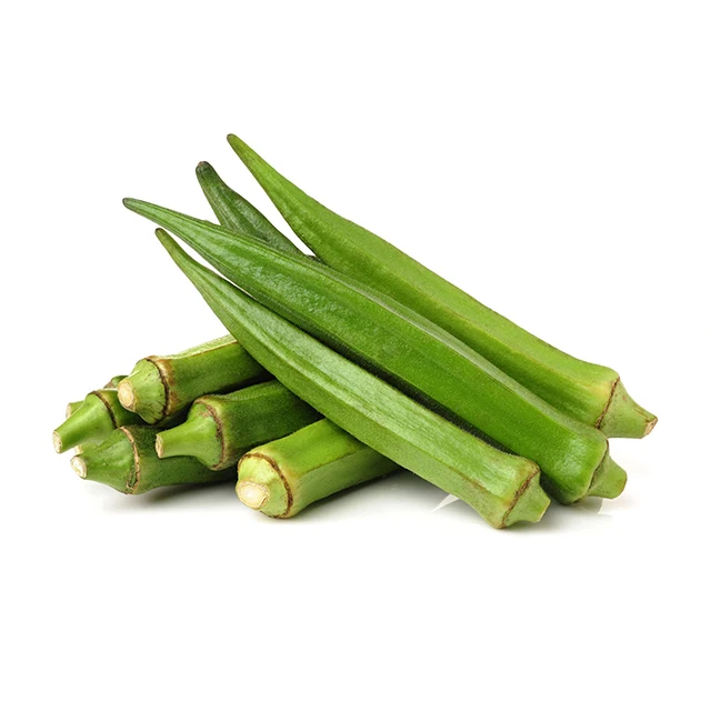 Свежие свежие овощи Okra органические продукты свежий стиль вес оригинальный тип А из таиланда для