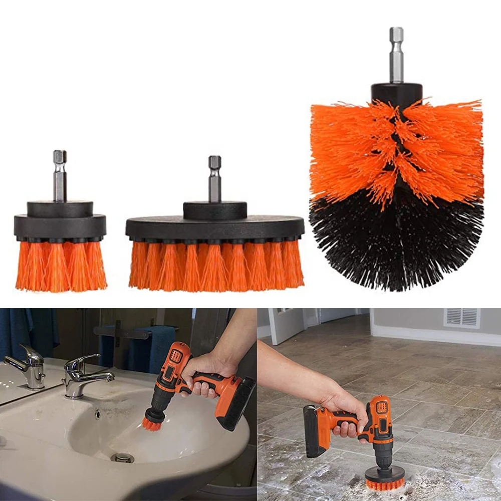 
Drill brush power scrubber drill accessories 