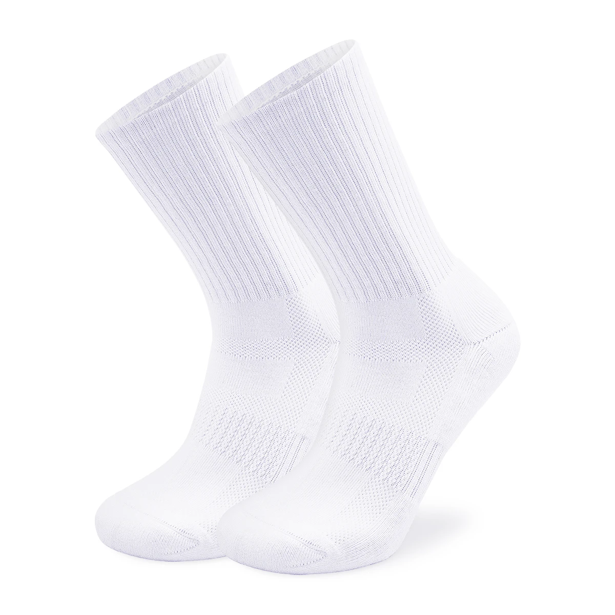 High Quality Custom compression socks Logo Athletic Men stripe socks Custom Logo Accepted White Unisex  Sports Socks