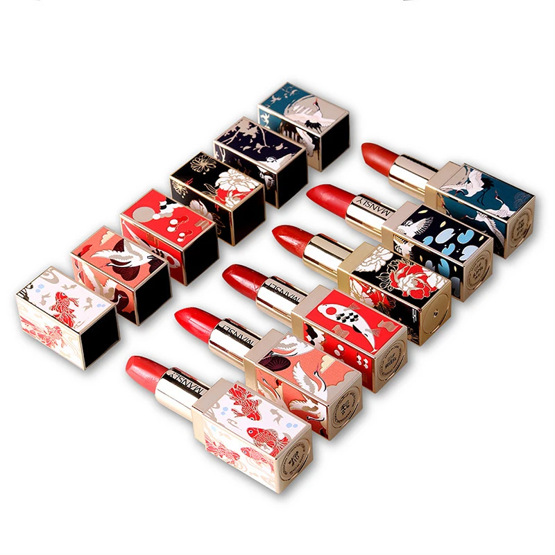 
HOT Cosmetic Waterproof Loog-lasting Moisturizing Lip Stick Makeup Lipstick 