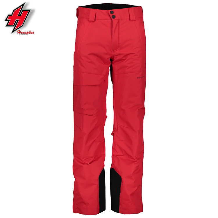 mens ski pants High quality kids waterproof ski snow pants with detachable suspenders camo ski trouser