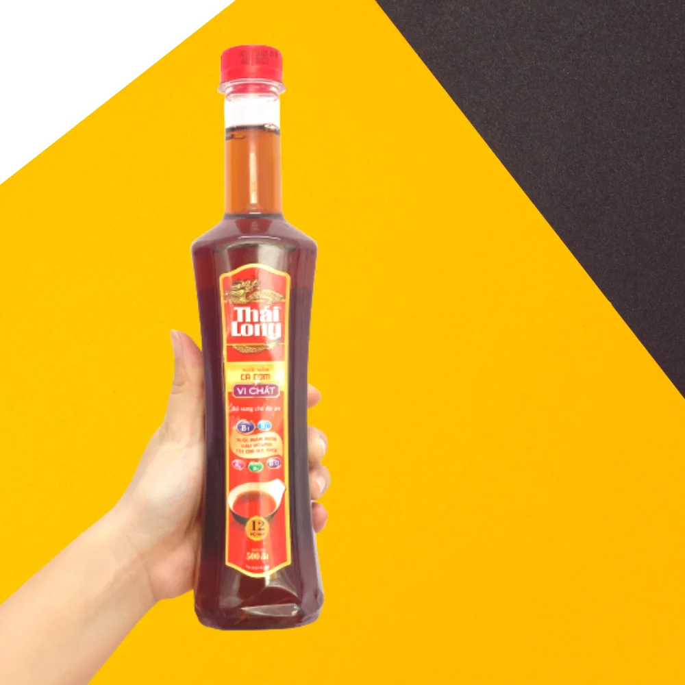 Vitamin Phan Thiet fish sauce - 500ml bottle made from Vietnam OEM manufacturer with competitive price