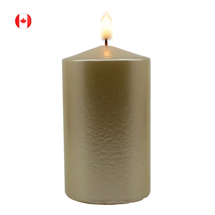 
Лидер продаж, парафиновые восковые свечи металлического цвета, доступны в различных цветах, оптовая продажа 