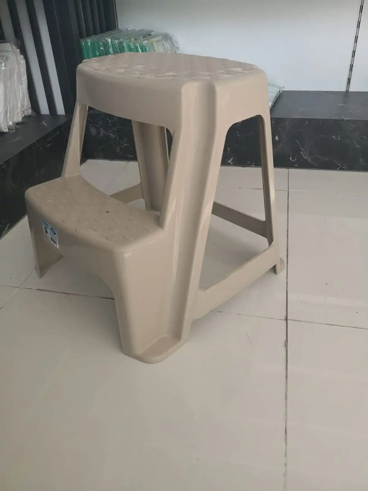 plastic step stool  comfortable chair with solid legs  high quality material made in turkey direct sales from the factory